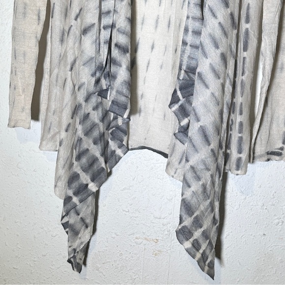 Eileen Fisher Open Front Tie-Dye Alpaca/Silk Blend Cardigan Sz Petite Small Wmn - Picture 5 of 15